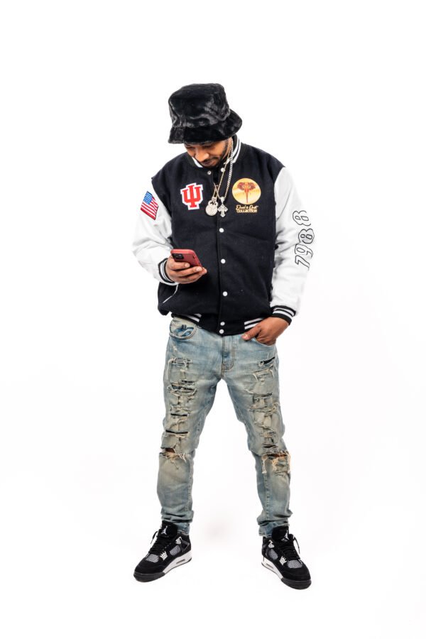 Michael Jackson Tribute Varsity Jacket - Image 3