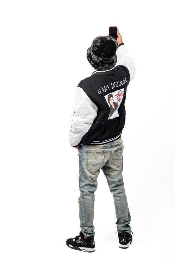 Michael Jackson Tribute Varsity Jacket - Image 8
