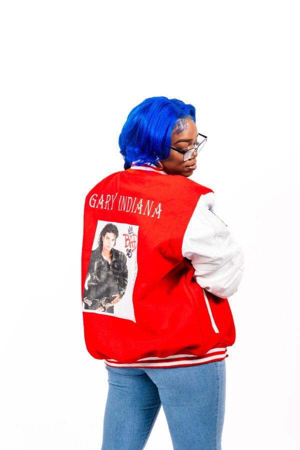 Michael Jackson Tribute Varsity Jacket - Image 9